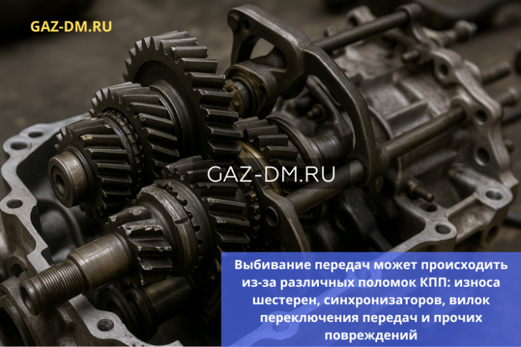 Выбивает передачи на Газели: почему так происходит и как решить проблему