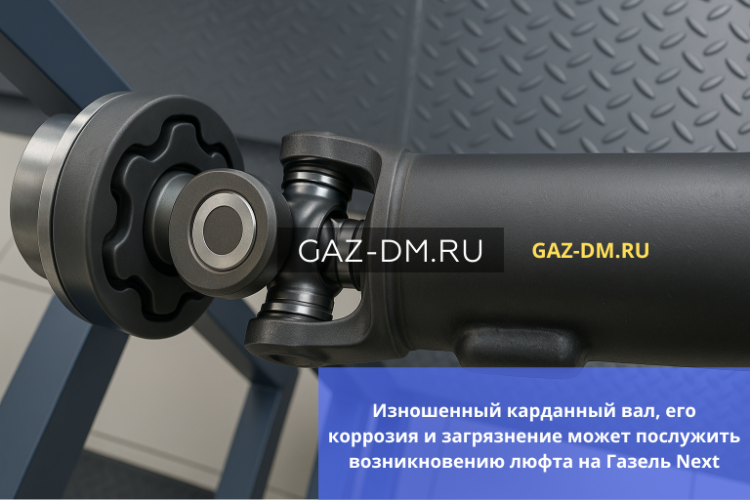 Люфт карданного вала на ГАЗель Некст: причины, последствия и решение проблемы