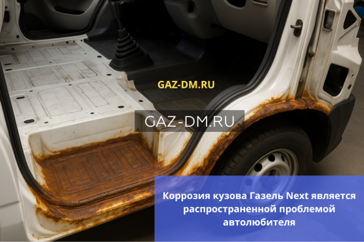 Коррозия кузова ГАЗель NEXT: как бороться, что менять и где купить качественные запчасти