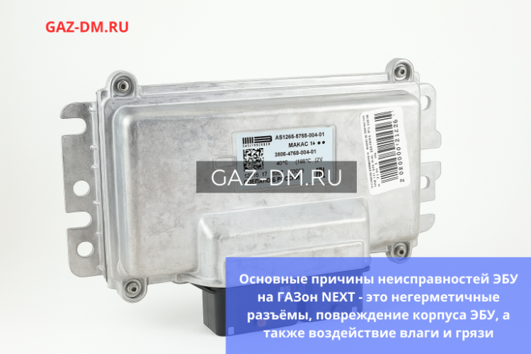 Неисправности ЭБУ и «мозги» под капотом ГАЗон NEXT