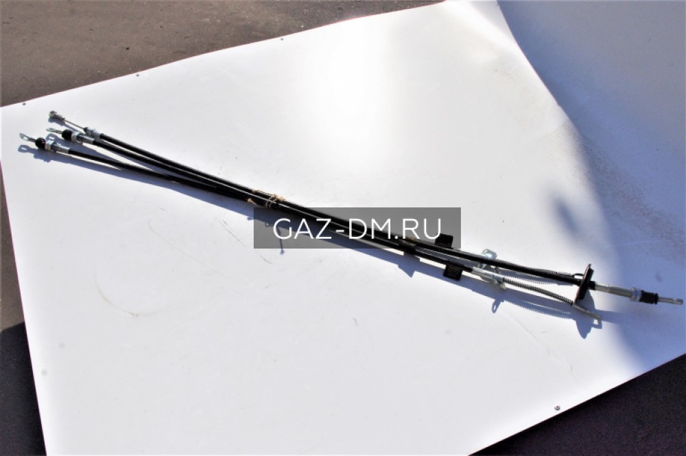 комплект тросов стояночного тормоза газель nехт