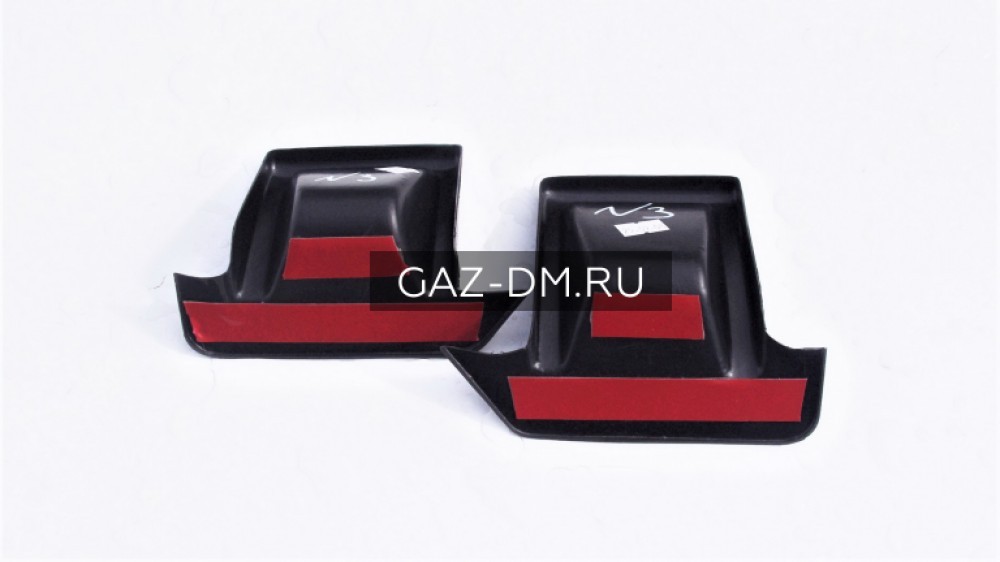комплект накладок на зеркала газель nехт