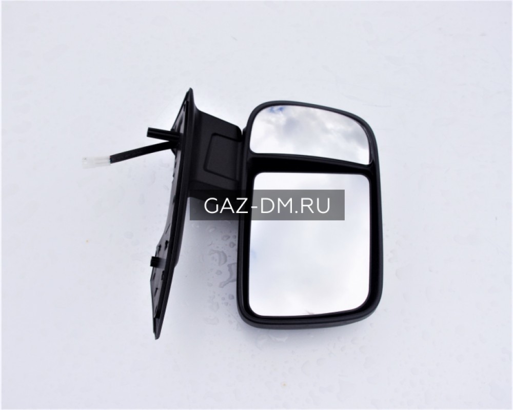зеркало наружное с ручным приводом и обогревом левое