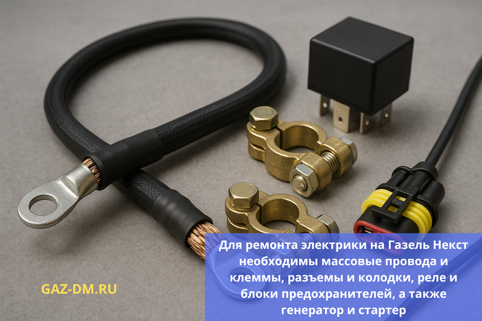 запчасти Next для ремонта электрики